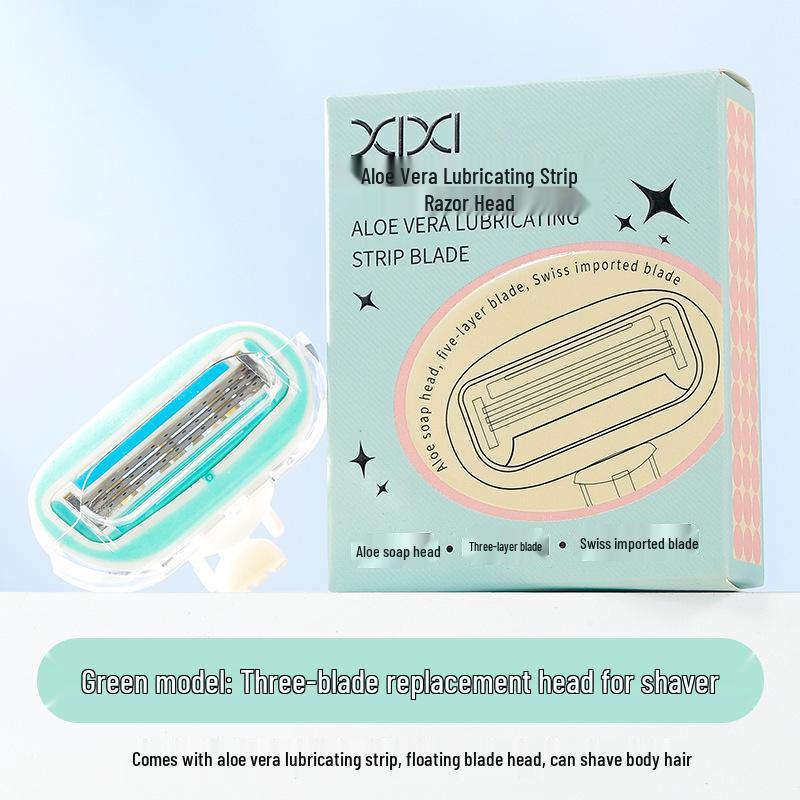 

Xixi Aloe Anti-Scratch Women s Razor with Non-Slip Handle and Aloe-Infused Head, Available in Long/Short Handle Models.