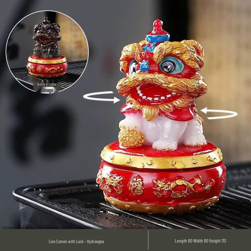 HANDUNYOU Heat-Sensitive Color Changing Tea Pet Ornament