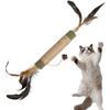 Kitten Teething Toys Sisal Interactive Biting Stick Cat Toys Catnip For Puppy Small Medium Large Breed Relaxing Playing