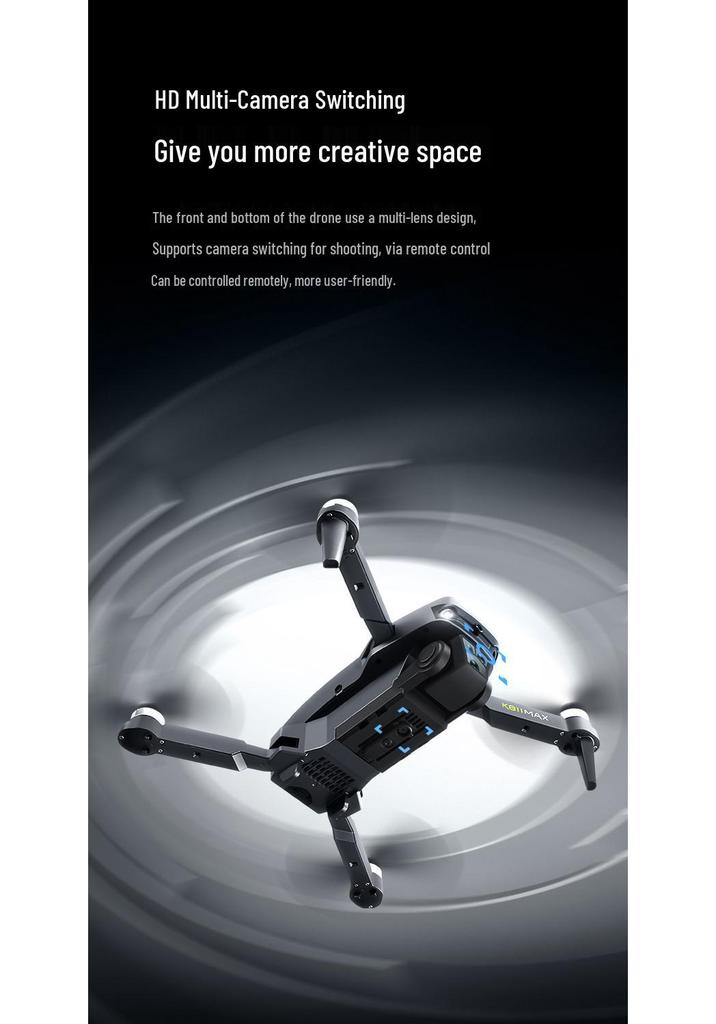 K811MAX GPS Drohne Quadcopter mit Bürstenlosen Motoren, Auto-Return, Luftbildfotografie, Hindernisvermeidung und Fernsteuerung.