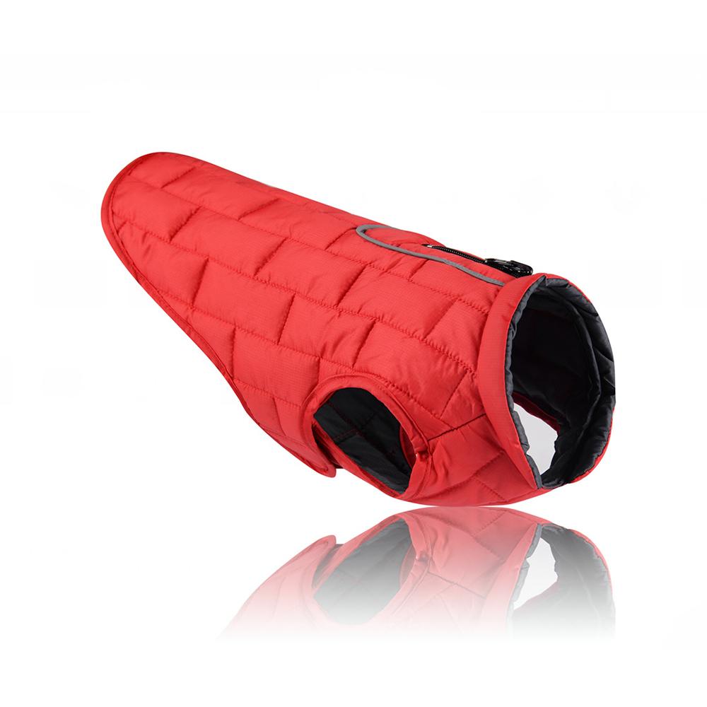 

Одежда для собак, зимняя флисовая одежда для щенков, пальто для французского бульдога, костюмы для мопсов, куртка для маленьких собак, жилет для чихуахуа, Hondenkleding M красный