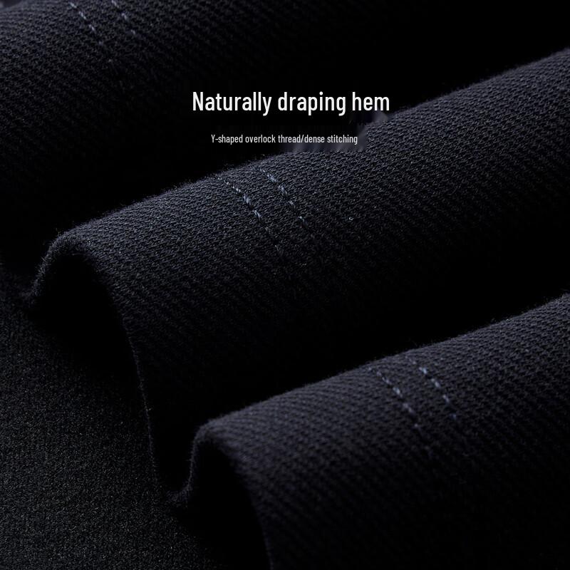 Shanshan Men's Polo Collar Long-Sleeve T-Shirt