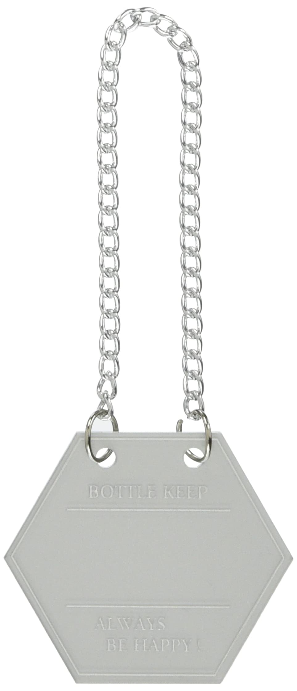 

Symbi Bottle Keepers Hard Drink Pack of W50 x BM4S (Hexagonal), PVC, Silver, Accessories, 10, H43mm,