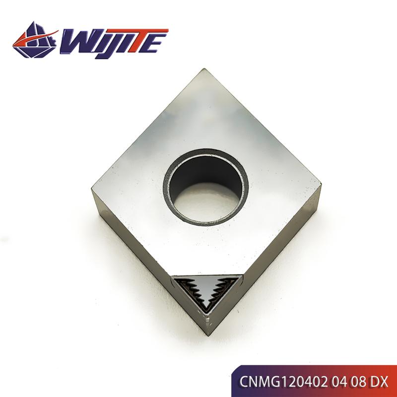 PCD CNMG120402 CNMG120404 CNMG120408 Chip Breaking Tool Used for Copper Aluminum Magnesium Fibre Glass Plastic CNMG