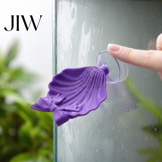 Decorazione da Parete per Acquario Amaca per Betta Conchiglie, Piccoli Letti di Conchiglie con Ventose, Letto per Zona di Deposizione, Posto di Riposo per Betta, Gamberetti, Accessori