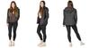 Veste chauffante noir et rouge taille XXL
