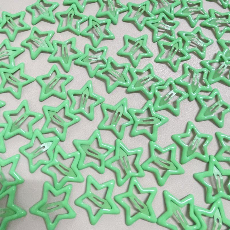 Cute Y2K Star Hairpin: Metal Bangs Clip, Dopamine Headdress