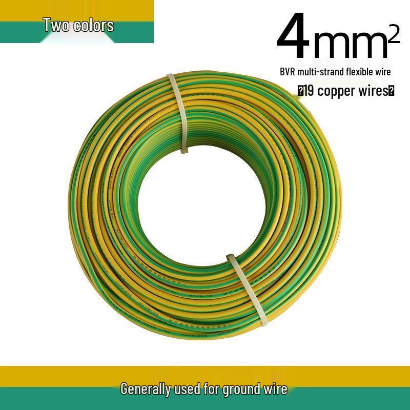 Flame Retardant BVR Stranded Wire: 1.5/2.5/4/6/10 sq mm for Home Decor