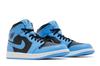 Jordan 1 Mid University Blue Black