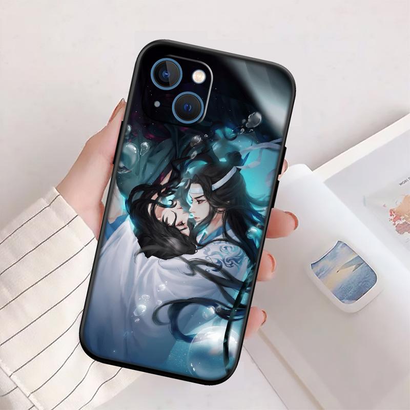 RP49 Mo Dao Zu Shi New High-End Shell Phone Case for iPhone 16 15 14 13 12 Pro Max Plus Mini iPhone 16 Plus