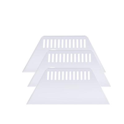 26×13×0.38cm White Scraper Plastic Smoothing Scraper Thicker Plastic Scraper  Wall Cloth