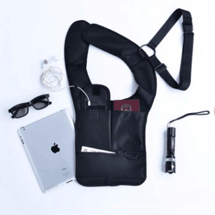 Unisex Anti-Theft Underarm Phone & Travel Shoulder Bag