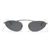 Glasses Metal Sharp Corner Cat-Eye Model Popular Personality Sunglasses Men'S Sunglasses Women'S New