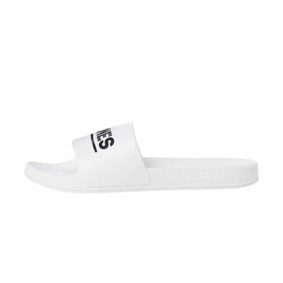 Plain Slides/mules with Logo Men