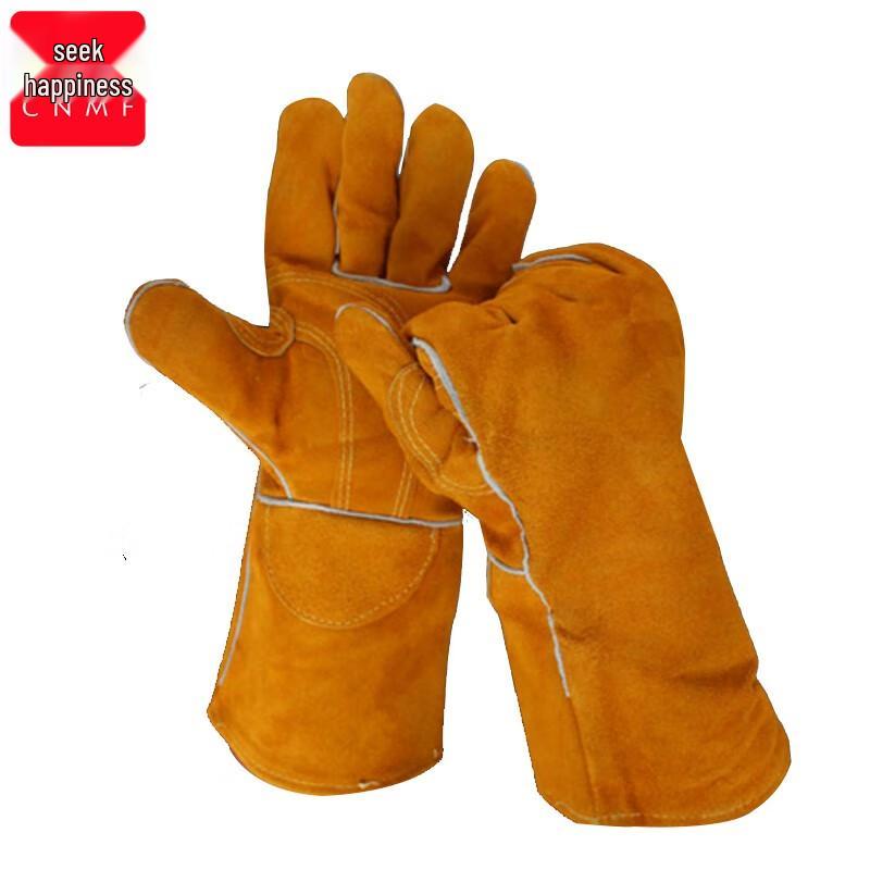 CNMF Long Leather Welding Gloves 35cm