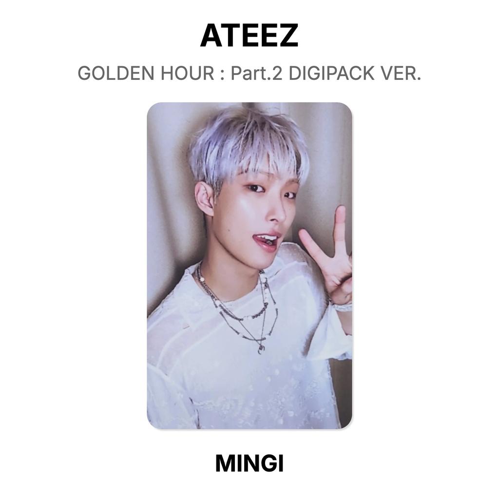 ATEEZ GOLDEN HOUR : Part.2 DIGIPACK VER. Official Photocard