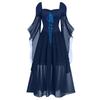 GMXIA Halloween Witch Strappy Swing Dresses