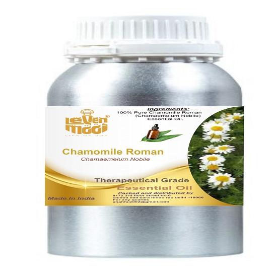 Levenmooi Roman Chamomile (Chamaemelum Nobile (L.) All.) Pure & Natural Therapeutic Grade Essential Oil Glass