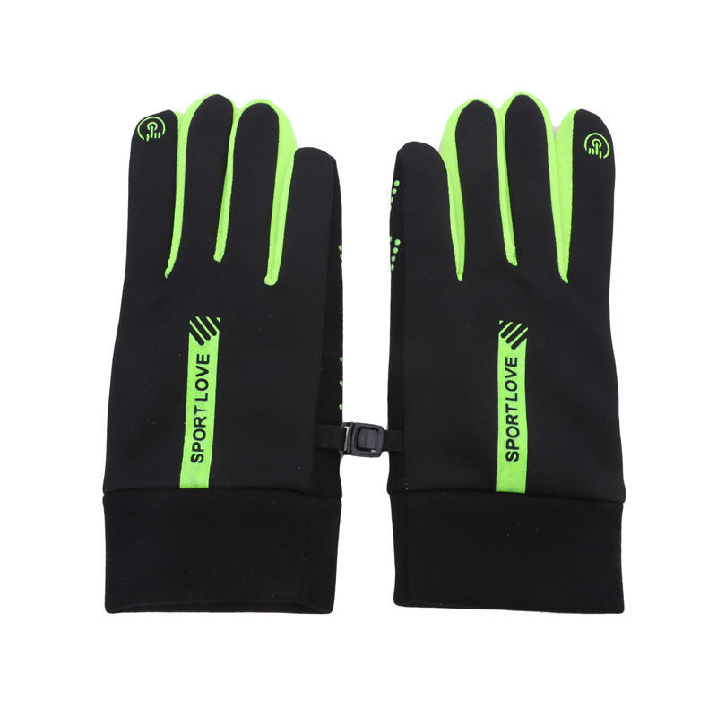 Winter Gloves For Men And Women With Fleece Windproof Warm Touch Screen Anti Slip Outdoor Sports Cycling Gloves