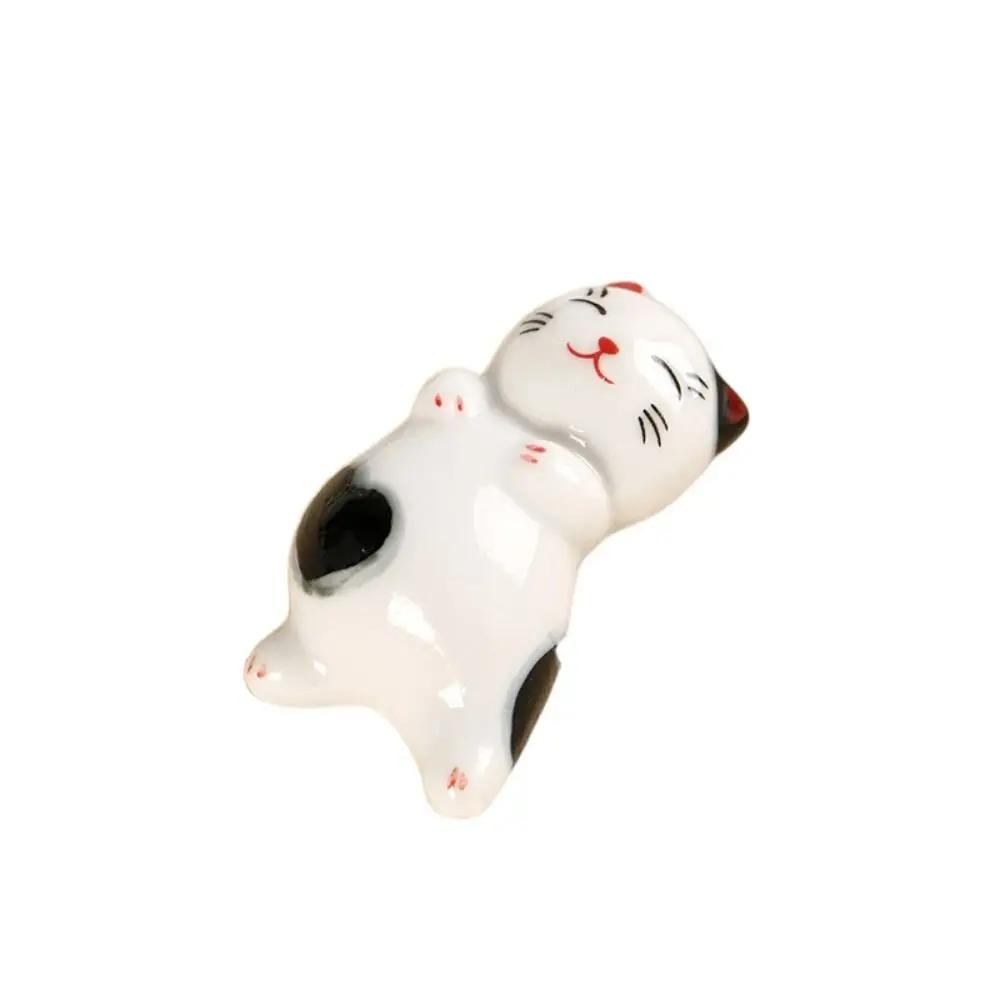 Style Ceramic Animal Crafts Tableware Accessories Spoon Rack Chopsticks Storage Rack Chopsticks Pillow Rack Chopsticks Rack