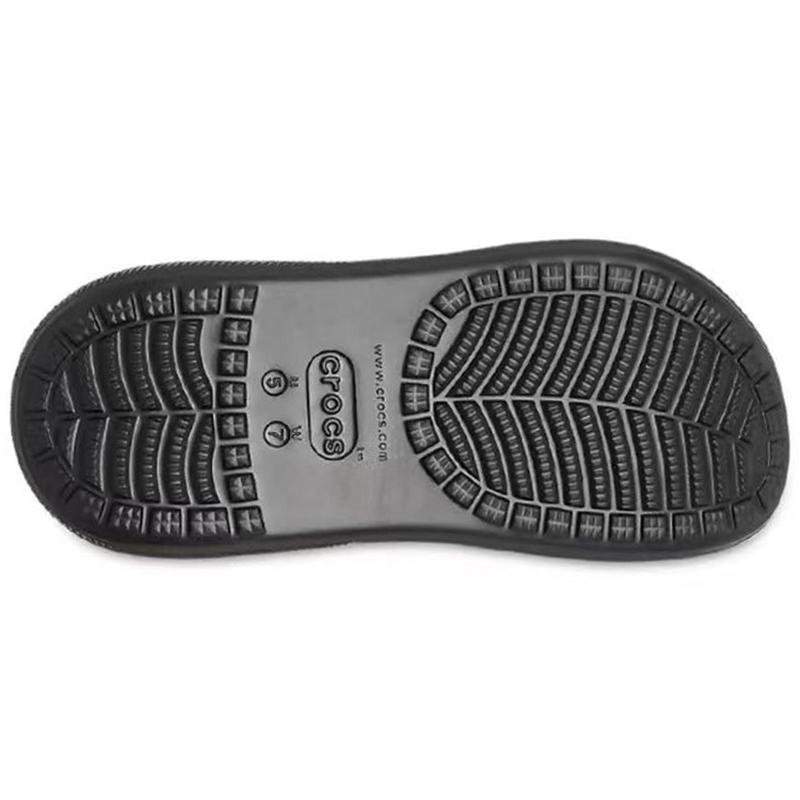 Crocs Classic clog NR Spring Rose Sweet Cool Lolita Casual and Comfortable Embroidered Gift Box Hole Shoes Unisex Black and Silver