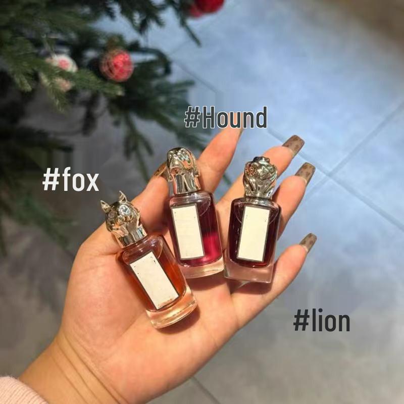 10ml Panhai Animal Head Perfume Sample: Fox, Elk, Hound, Peacock, Parrot Scents - Set of 10 Ready to Ship
