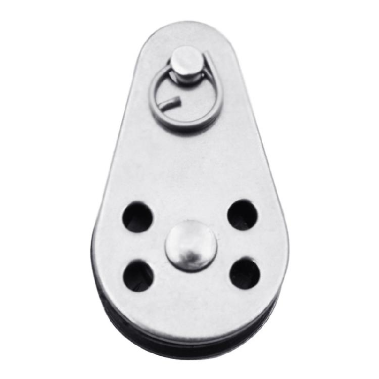 Industrial Grades Nonrust Steel Nylon Pulley Camping Gear Pulley For Sailboats Flagpole And Outdoor Equipment