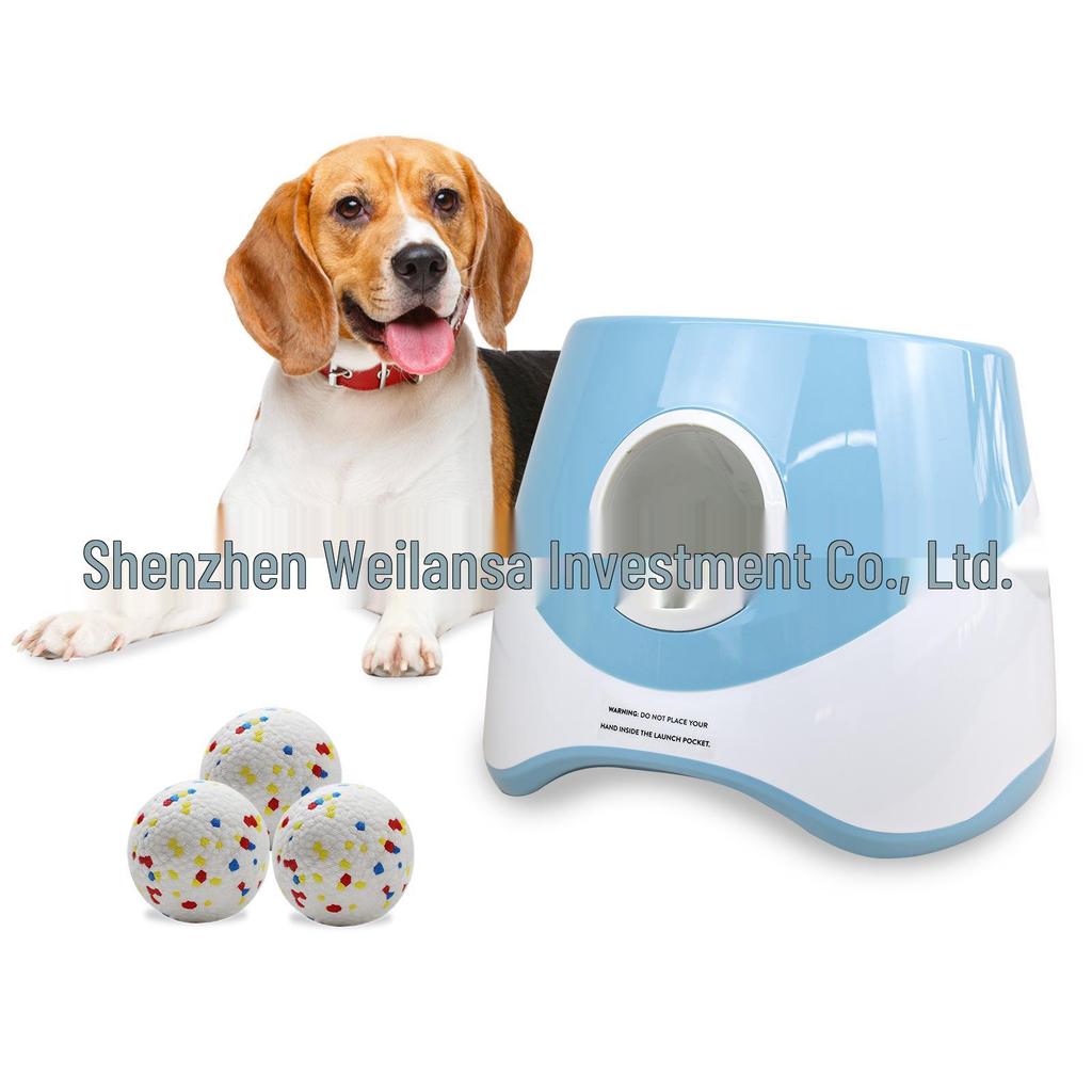 Automatic Multi-Color Tennis Ball Launcher for Pets - Upgraded Charging Model