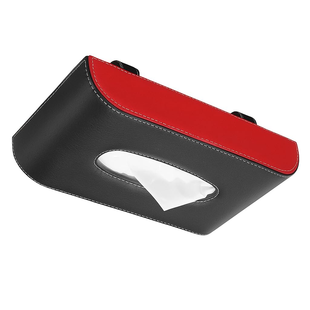

MAKUMINORS Car Tissue Sun Stylish Car Box, Hanging, One-Touch Installation, Visor, Storage, Slim, Customizable, Accessories, Interior, Convenient,