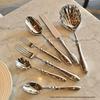 Western Premium 304 Stainless Steel Cutlery Set: Oval Handle Spoon, Fork & Steak Knife