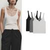 MD Spring New Women's Clothing Elegant Versatile Basic U-Collar Tank Top Sleeveless T-shirt Tops 6202755