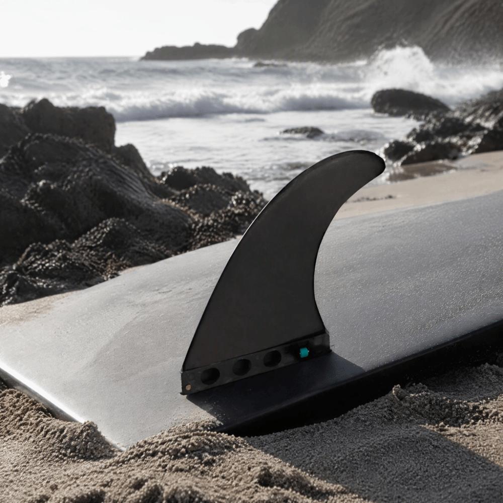 Pinne SUP a Rilascio Rapido Pinna Singola da 9 Pollici Parte di Ricambio Pinna da Surf Stand Up Paddleboard