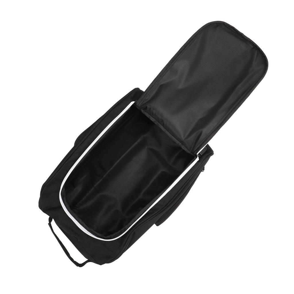 Shoe Storage Bag Nylon Large Capacity Portable Travel Shoe Bags for Traveling Outdoor Camping Hiking Black