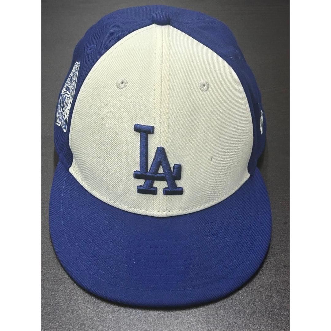 Used New Era 59FIFTY Dodgers 7 1/2 Los Angeles 60th Anniversary