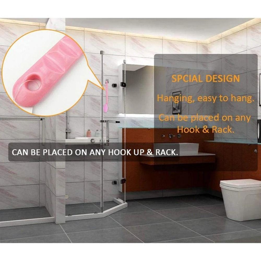 Hanging Hole Bath Body Brush Replaceable Applicator Pads Body Lotion Applicator  Moisturizer