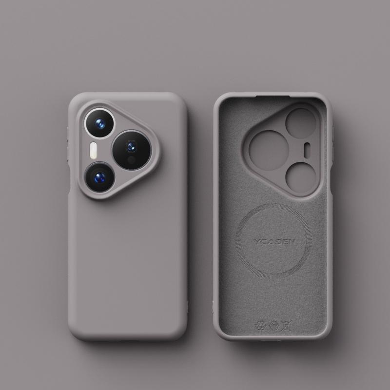 Soft Silicone Magsafe Magnetic Phone Case For HuaWei Pura 80 70 Mate 80 70 Air 60 50 Ultra Pro Max Frosted Wireless Charge Cover