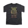 T-shirt Grafica Vintage Uomo Pesante 100% Cotone The Band The Last Waltz - Maglietta Retro Concerto Rock con Membri della Band Musicisti & Titoli Canzoni -