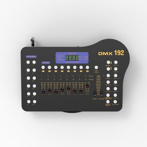 Daconovo Portable DMX 192 Controller Console for Stage Party Bar Lighting Show