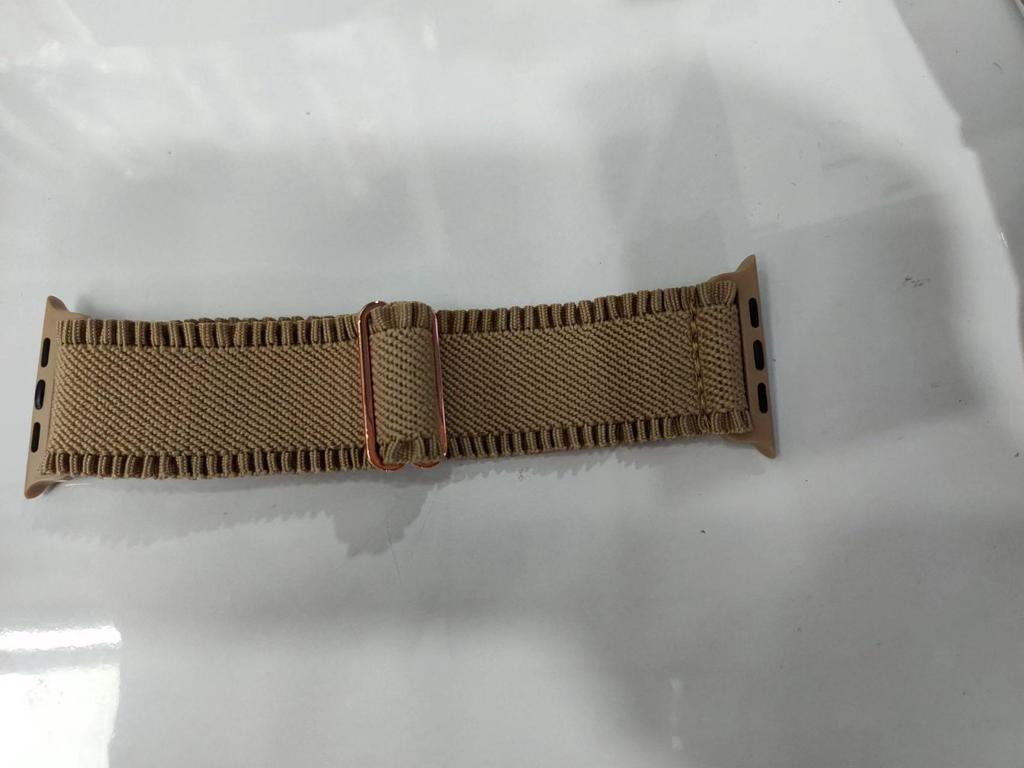 Bracelet en nylon tressé pour Apple Watch séries SE, S8, S7, S6, S5, S4