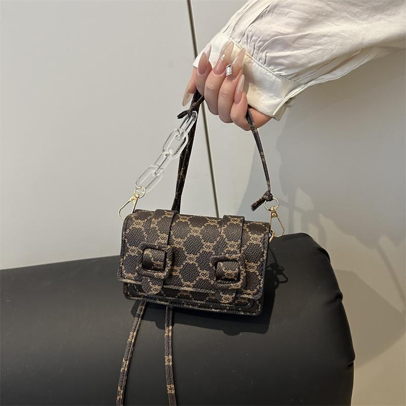 Mini women's bag Cambridge bag summer personalized shoulder oblique span fashion mini casual shoulder small square bag