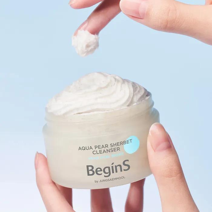 Begins by JUNG SAEM MOOL Aqua Pear Sherbet Cleanser