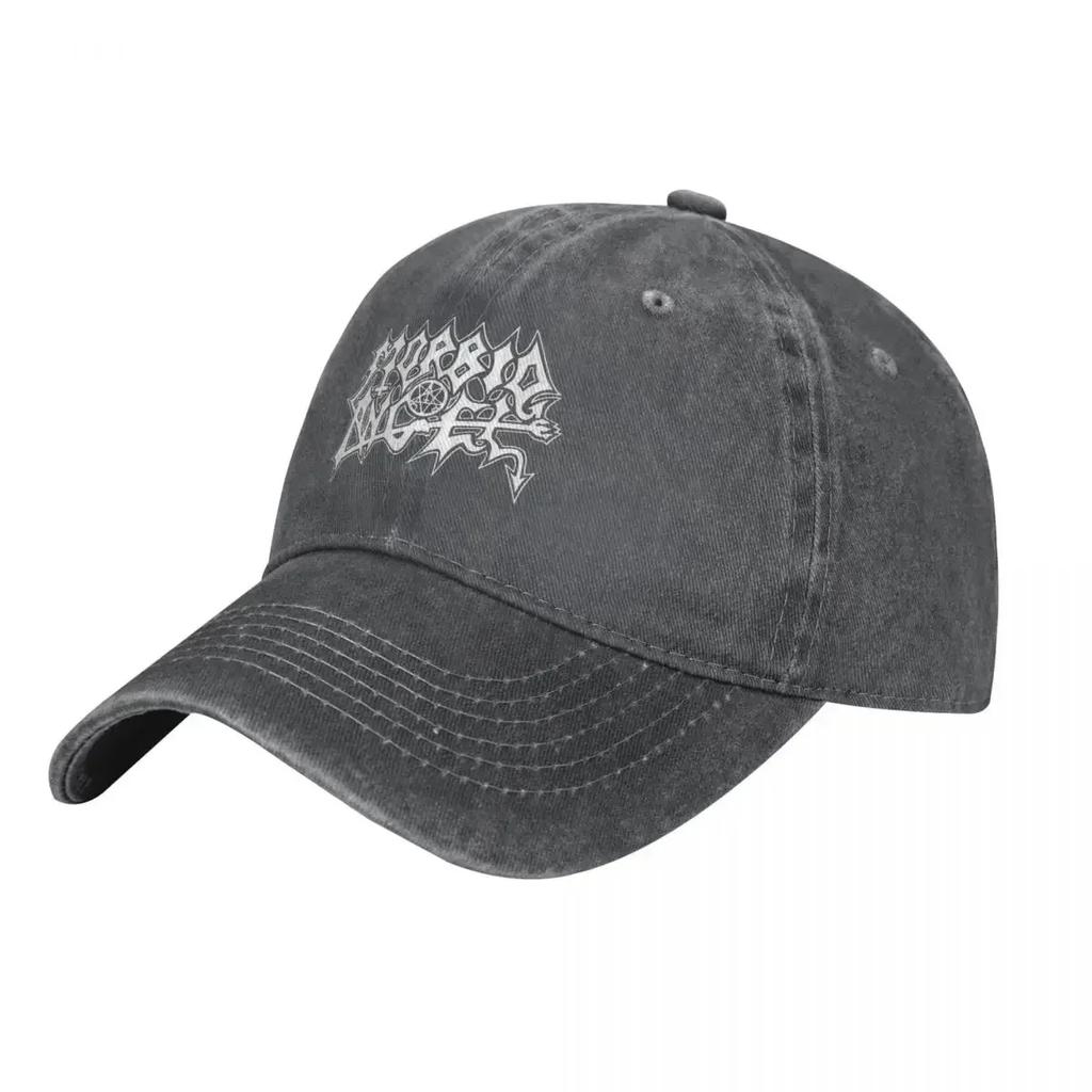 Morbid Angel Baseball Cap Popular Logo Fitted Unisex Washed Trucker Hat Dropshipping Design Tennis Baseball Caps Birthday Present