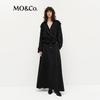 MO&Co. 2025 Spring Asymmetrical Short Trench Jacket
