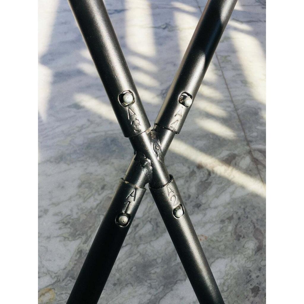 Vintage Handmade Leather Butterfly Chair Relax Arm Chair SleeperSeat{Only Frame}