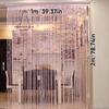 Privacy And Style Combined With Rose Thread Door Curtain Door Screens For Keeping Out Flies