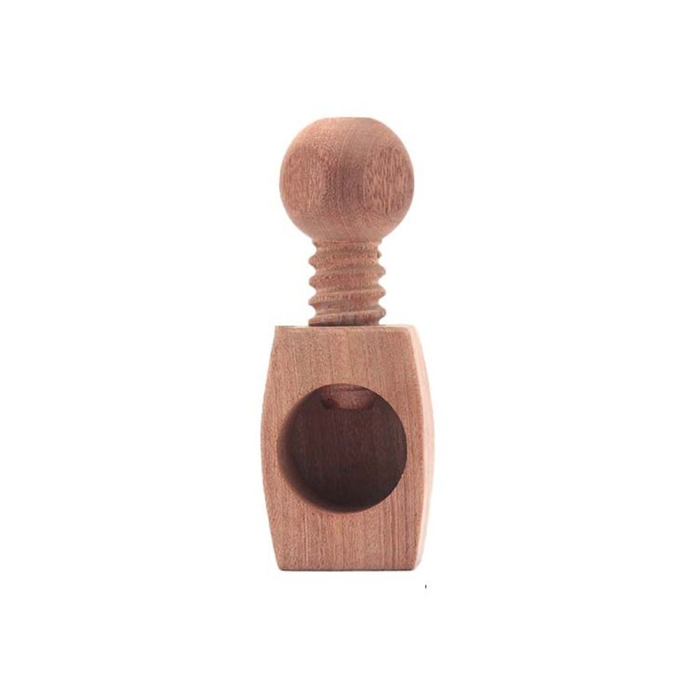 Manual Mushroom Nutcracker Wooden Nut Opener Crafts Walnut Sheller  Pecans