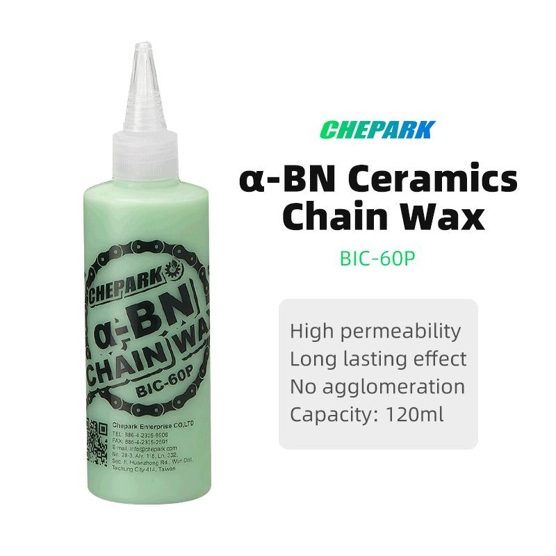 Chepark Bicycle Ceramic Chain Wax Lube MTB Road Bike Fluid Waxy Long Lasting Chain Gear Oil Lubricant High Coverage 120ml