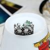 Vintage Royal King Crown Design Stainless Steel Men's Women's Unisex Ring Wedding Band Size 6-12