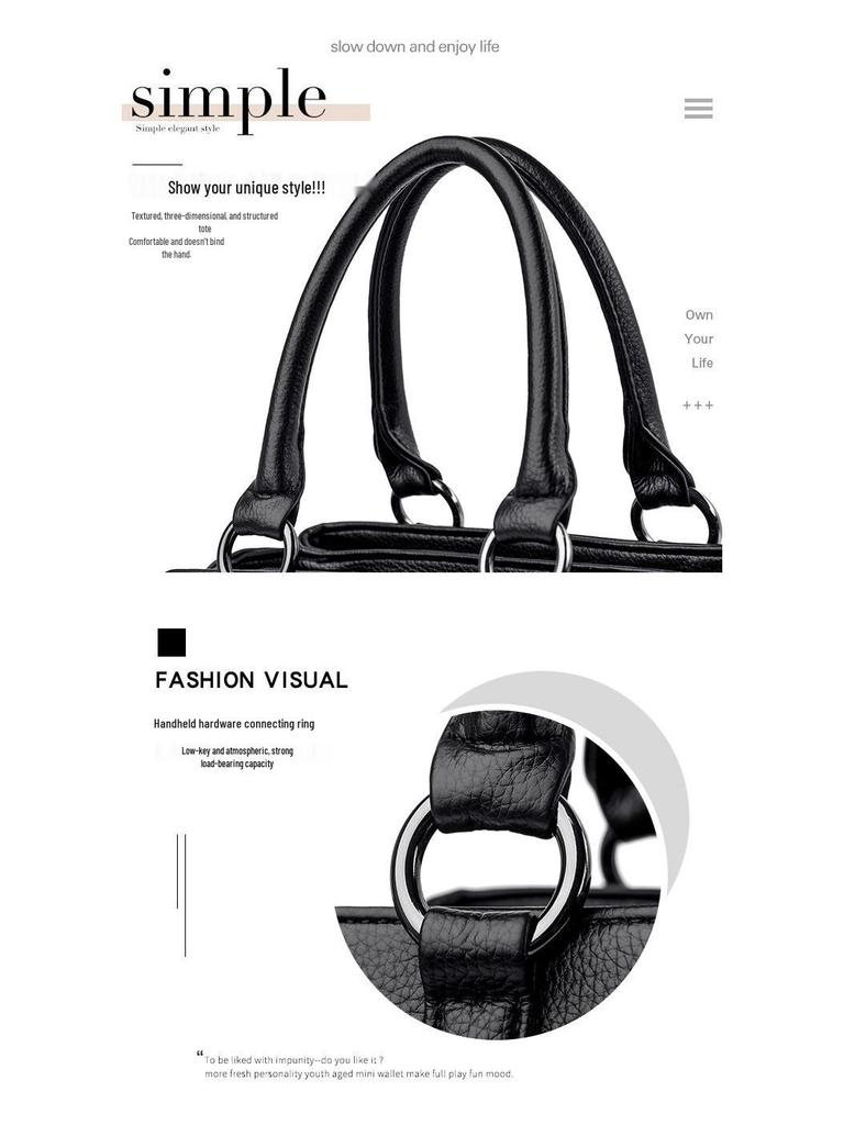 2023 Women's Stylish Large Capacity Handbag - Perfect for Middle-Aged Mothers, Single Shoulder, Crossbody