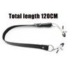 Sexy Flirt Labia Spreader Spona na prsa Svorky na bradavky Kůže Bdsm Bondage Slave Fetish Erotický nástroj Sexuální hračky pro ženy Hry pro dospělé